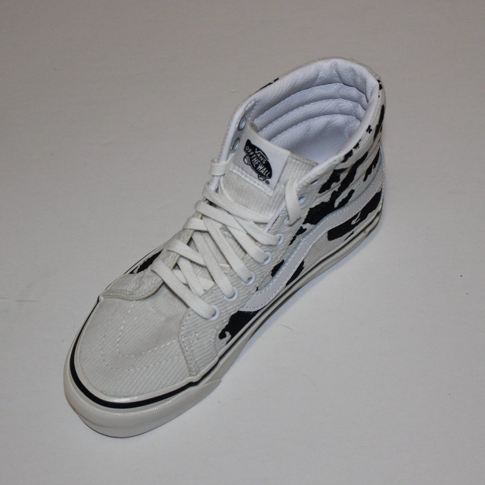 VANS SK8-HI 38 Dx WHITE/BLACK HIGH TOP SNEAKER US WMN 7.5/ US MEN 6